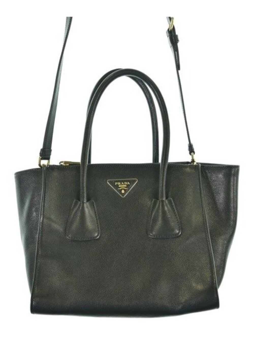 Prada Leather 2-Way Shoulder Bag